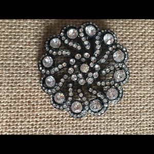 Rhinestone Brooch